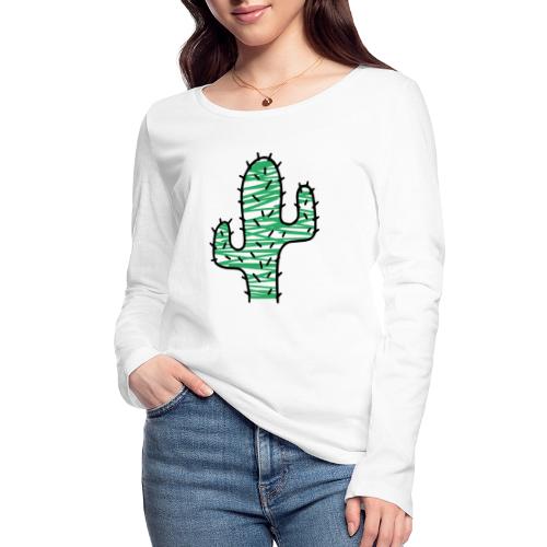 Kaktus sehr stachelig - Frauen Bio-Langarmshirt von Stanley & Stella