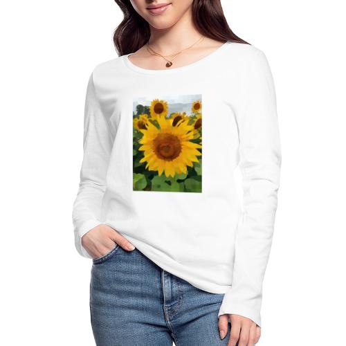 Sunflower - Women's Organic Longsleeve Shirt by Stanley & Stella