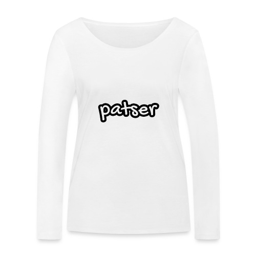 Patser - Basic White - Vrouwen bio shirt met lange mouwen van Stanley & Stella
