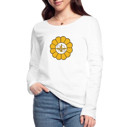 Faravahar Iran Lotus - Økologisk Stanley/Stella langærmet T-shirt til damer