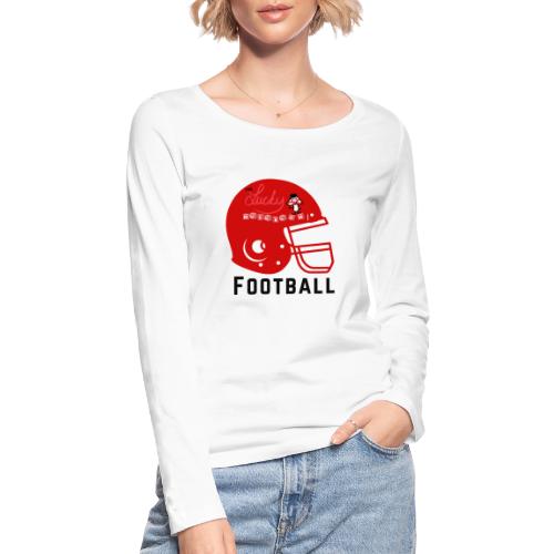 Lucky American Football - Stanley/Stella Women's Organic Longsleeve Shirt