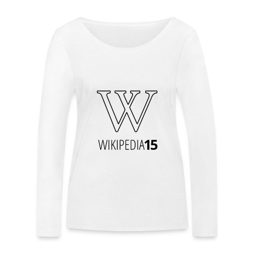 W, rak, vit - Ekologisk långärmad T-shirt dam från Stanley/Stella