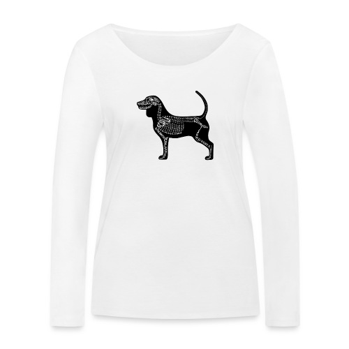 beagle - Stanley/Stella økologisk langermet T-skjorte for kvinner