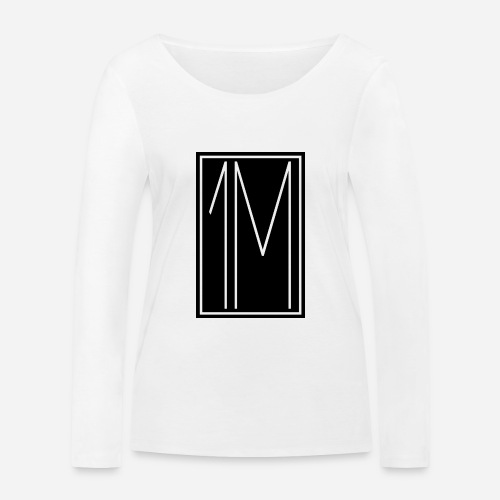 1M/One MVMNT Logo schwarz - Frauen Bio-Langarmshirt von Stanley & Stella