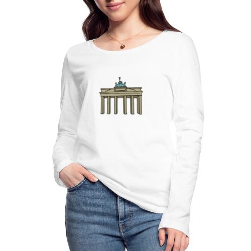 Porte de Brandebourg BERLIN c - T-shirt manches longues bio Stanley & Stella Femme
