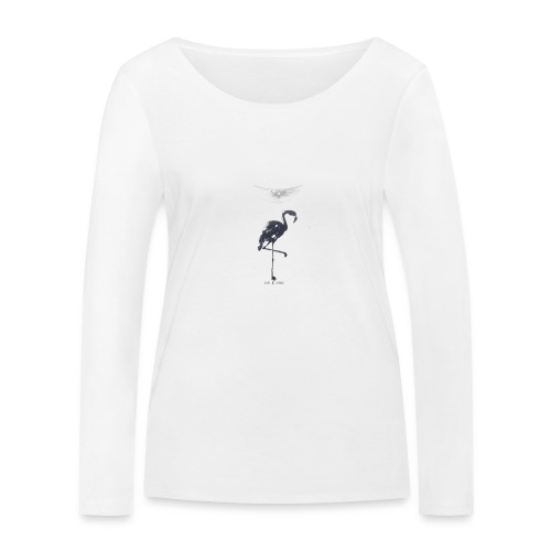 T-shirt imprimé - off white - T-shirt manches longues bio Stanley & Stella Femme