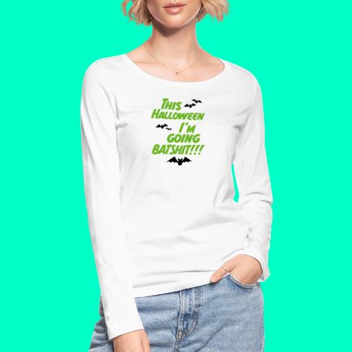 Batshit - Stanley/Stella Vrouwen bio-shirt met lange mouwen