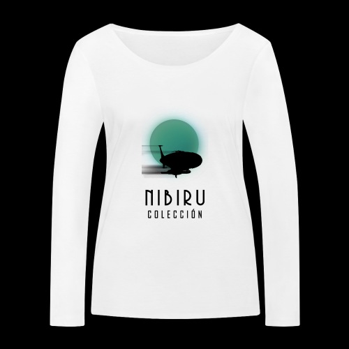 NibiruLogo - Camiseta de manga larga ecológica mujer de Stanley & Stella