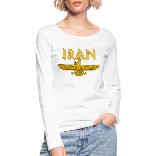 Iran 9 - Økologisk langermet T-skjorte for kvinner fra Stanley & Stella