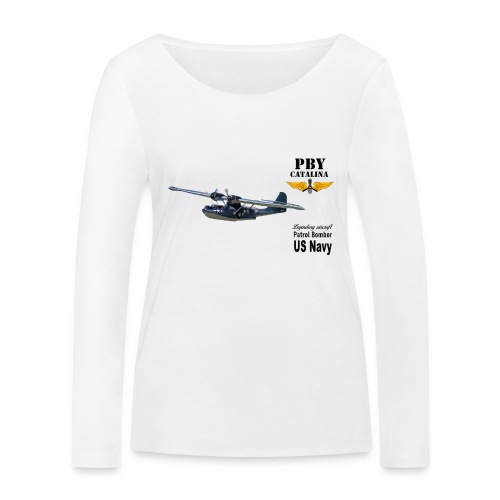PBY Catalina - Frauen Bio-Langarmshirt von Stanley & Stella