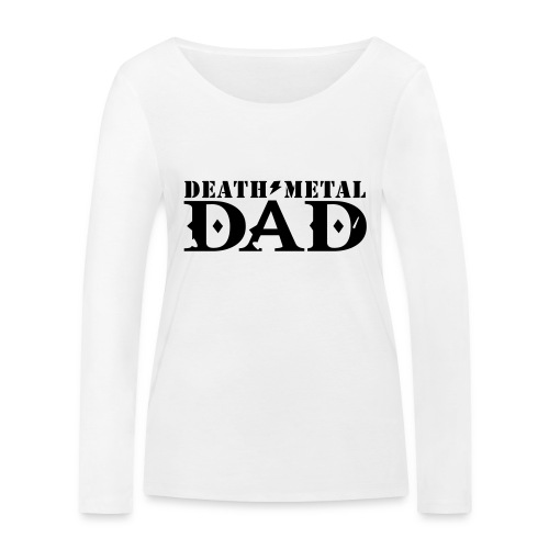 death metal dad - Stanley/Stella Vrouwen bio-shirt met lange mouwen