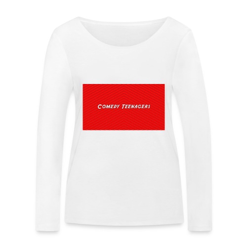 Red Comedy Teenagers T Shirt - Ekologisk långärmad T-shirt dam från Stanley & Stella