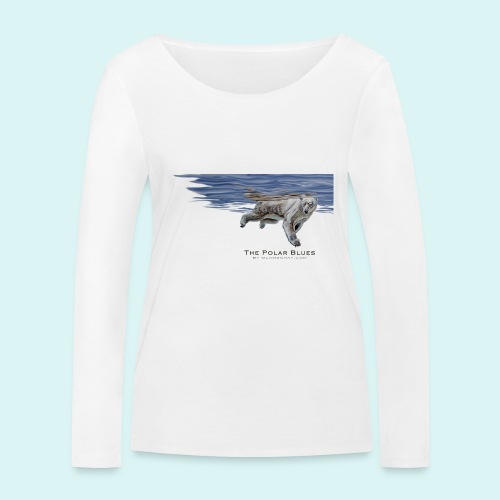 Polar-Blues-SpSh - Women's Organic Longsleeve Shirt by Stanley & Stella
