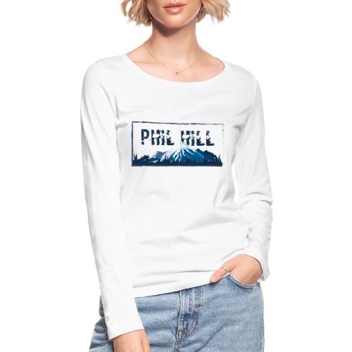 Phil Hill Mountain Sky Blue - Frauen Bio-Langarmshirt von Stanley & Stella
