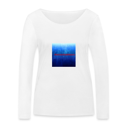 GewoonJuelz'Ontwerp - Stanley/Stella Vrouwen bio-shirt met lange mouwen