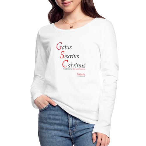 Gaius Sextius Calvinus - T-shirt manches longues bio Stanley & Stella Femme