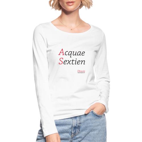 ACQUA SEXTIEN - T-shirt manches longues bio Stanley & Stella Femme