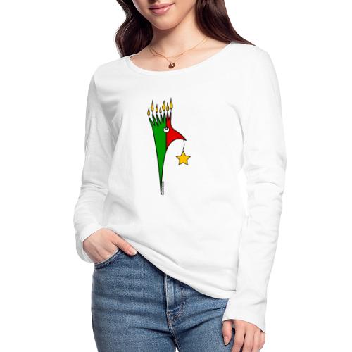 Galoloco - Feliz Natal - Women's Organic Longsleeve Shirt by Stanley & Stella