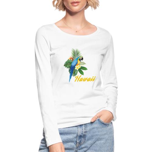 Hawaii - Stanley/Stella Frauen Bio-Langarmshirt