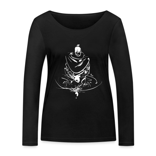 Iaido Samurai Zen Meditation - Women's Organic Longsleeve Shirt by Stanley & Stella