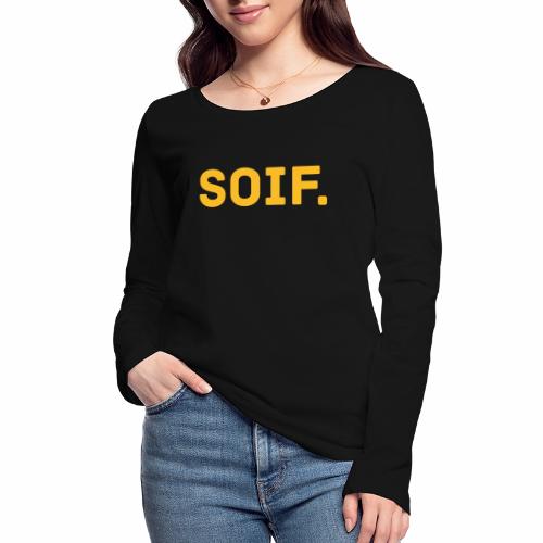 Soif - Stanley/Stella Vrouwen bio-shirt met lange mouwen