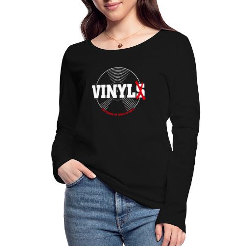 Winyl nie winyle - Ekologiczna koszulka damska z długim rękawem Stanley & Stella