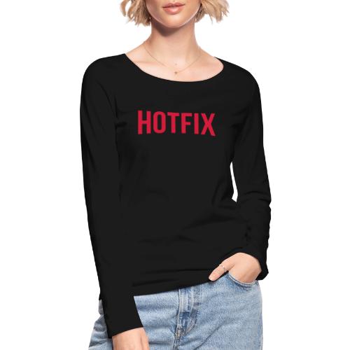Hotfix - T-shirt manches longues bio Stanley & Stella Femme