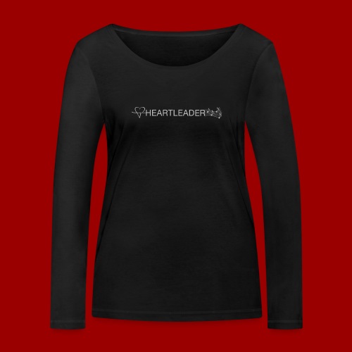 Heartleader Charity (weiss/grau) - Stanley/Stella Frauen Bio-Langarmshirt