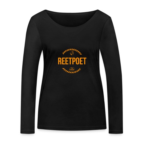 Reetpoet | Logo Orange - Stanley/Stella Frauen Bio-Langarmshirt