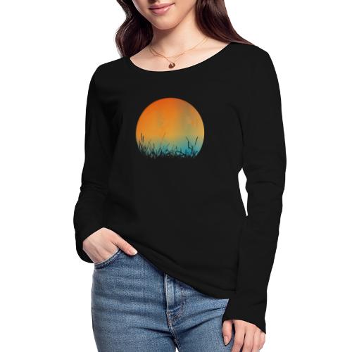 Sunset Colorful - Frauen Bio-Langarmshirt von Stanley & Stella