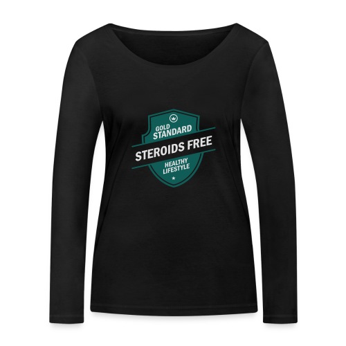 GoldStd-SteroidsFree-33 - Stanley/Stella Women's Organic Longsleeve Shirt
