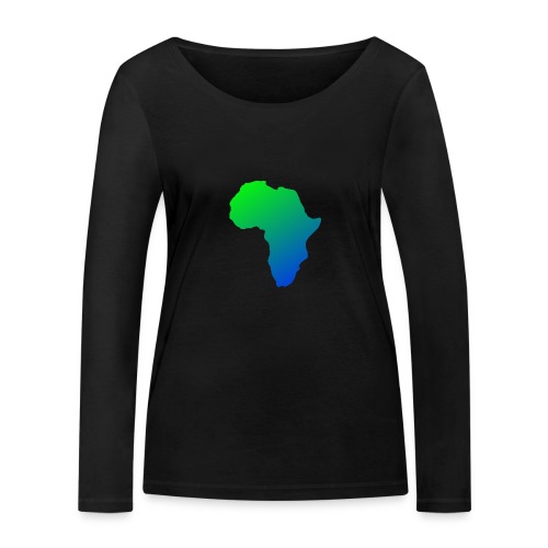 afrikanska logga 2 0 - Ekologisk långärmad T-shirt dam från Stanley & Stella