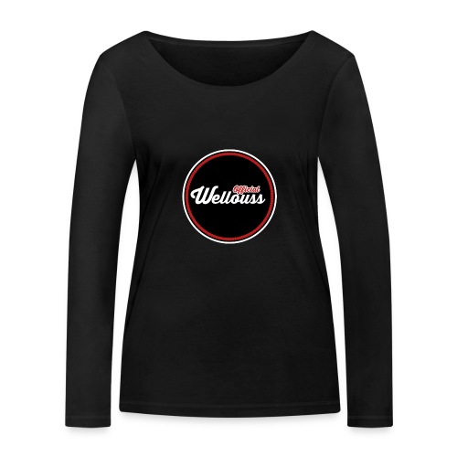 Wellouss Fan T-shirt | Rood - Vrouwen bio shirt met lange mouwen van Stanley & Stella
