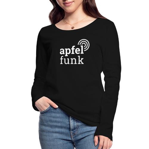 Apfelfunk Dark Edition - Stanley/Stella Frauen Bio-Langarmshirt