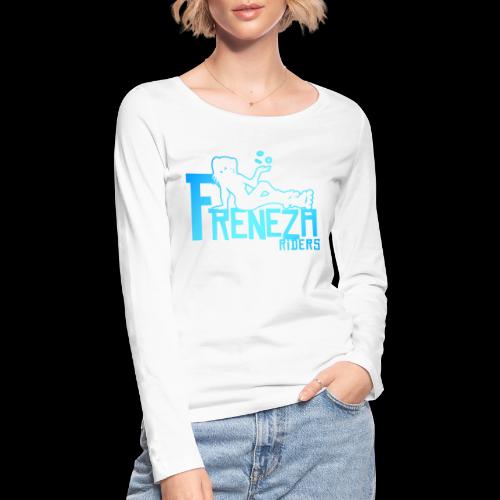 Freneza riders - blue gradient - Manches longues bio Stanley/Stella Femme