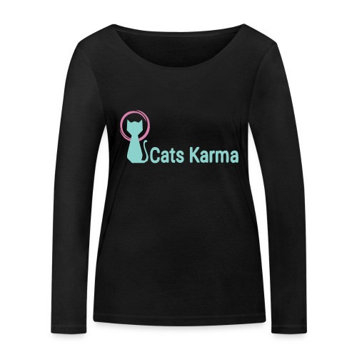 Cats Karma - Stanley/Stella Frauen Bio-Langarmshirt