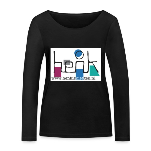 henkisnietgek-logo - Stanley/Stella Vrouwen bio-shirt met lange mouwen