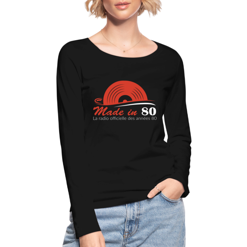 Made in 80 - T-shirt manches longues bio Stanley/Stella Femme