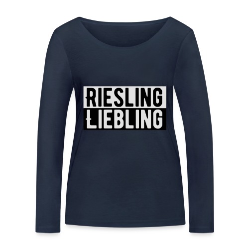Riesling Liebling / Weintrinker / Partyshirt - Stanley/Stella Frauen Bio-Langarmshirt