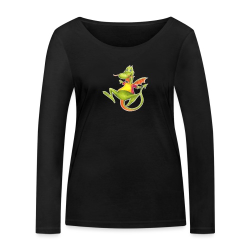 little dragon - Frauen Bio-Langarmshirt von Stanley & Stella