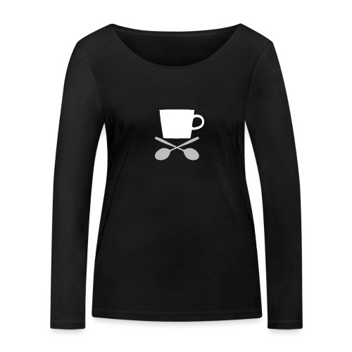 Coffee till I die - Vrouwen bio shirt met lange mouwen van Stanley & Stella
