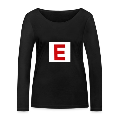 Itz Ethan Red Logo T-Shirt - Stanley/Stella Women's Organic Longsleeve Shirt
