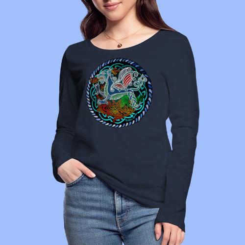 Dragon celtique - T-shirt manches longues bio Stanley/Stella Femme