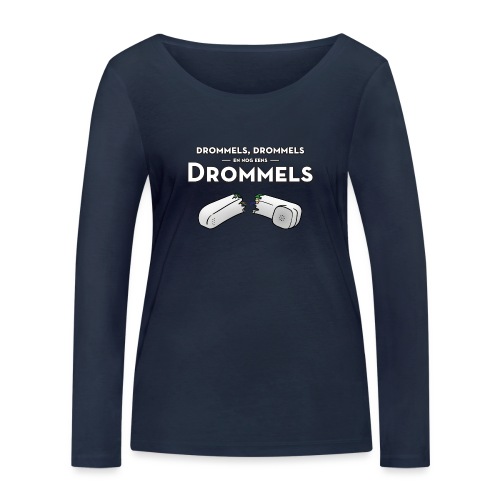 Drommels - Stanley/Stella Vrouwen bio-shirt met lange mouwen