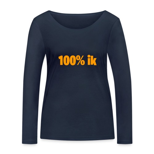 100% ik - Stanley/Stella Vrouwen bio-shirt met lange mouwen
