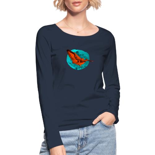 Save the whale - Vrouwen bio shirt met lange mouwen van Stanley & Stella