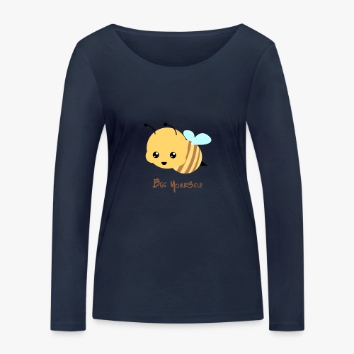 Bee Yourself - Stanley/Stella økologisk dame-T-shirt med lange ærmer