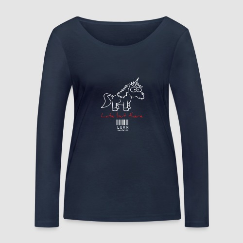 lurr unicorn - Women's Organic Longsleeve Shirt by Stanley & Stella