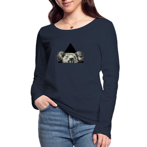 Koala love - Stanley/Stella Vrouwen bio-shirt met lange mouwen