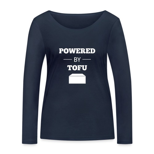 PoweredbyTofu - Vrouwen bio shirt met lange mouwen van Stanley/Stella